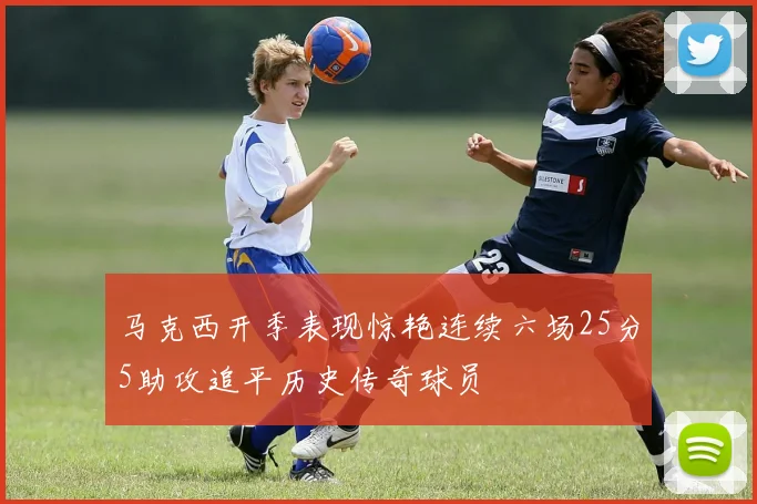 马克西开季表现惊艳连续六场25分5助攻追平历史传奇球员